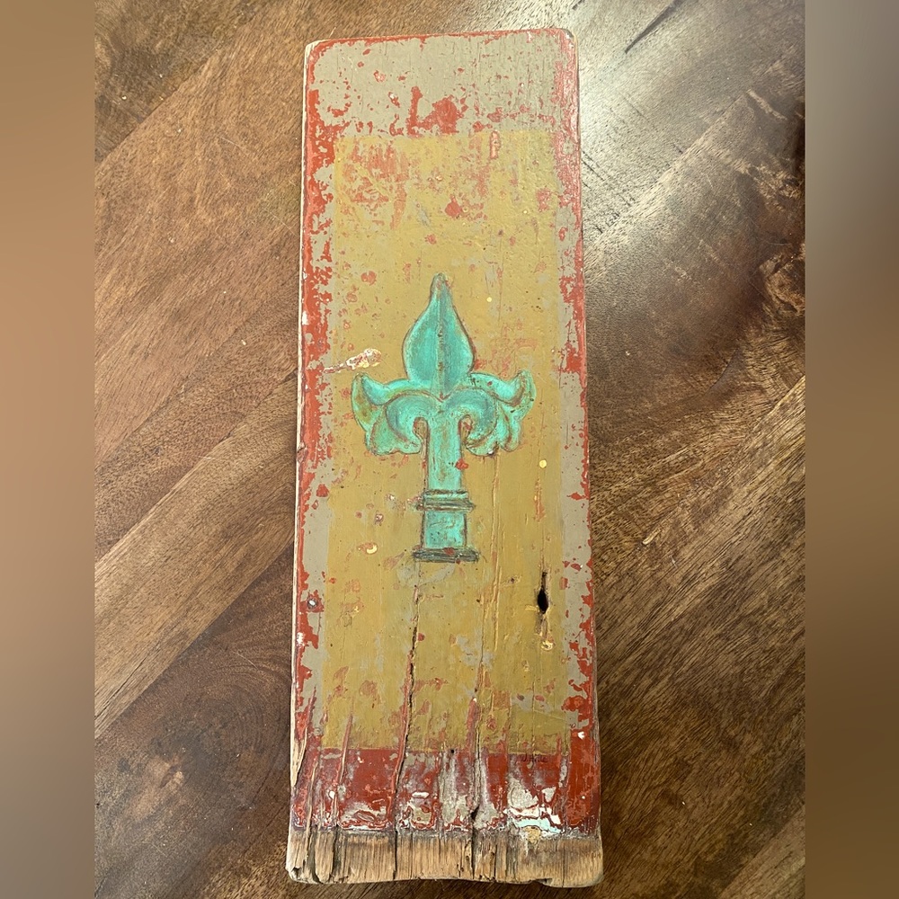 Fleur de lis Painting
